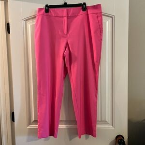 Loft pink dress pants. Size 16.
